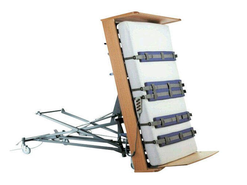 Ansicht Pflegebett mit Stehfunktion