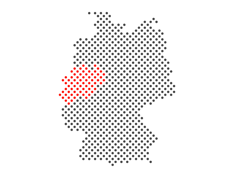 NRW-weites Versorgungsgebiet