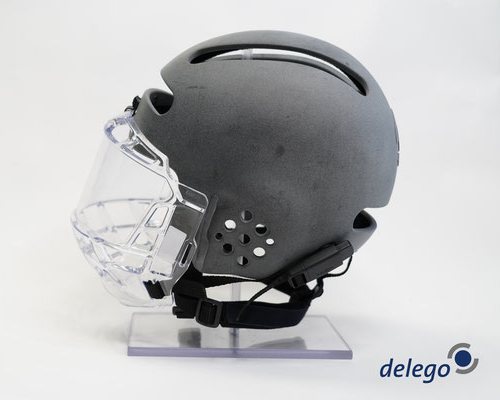 delego 3D-Kopfschutzhelm Vollvisier
