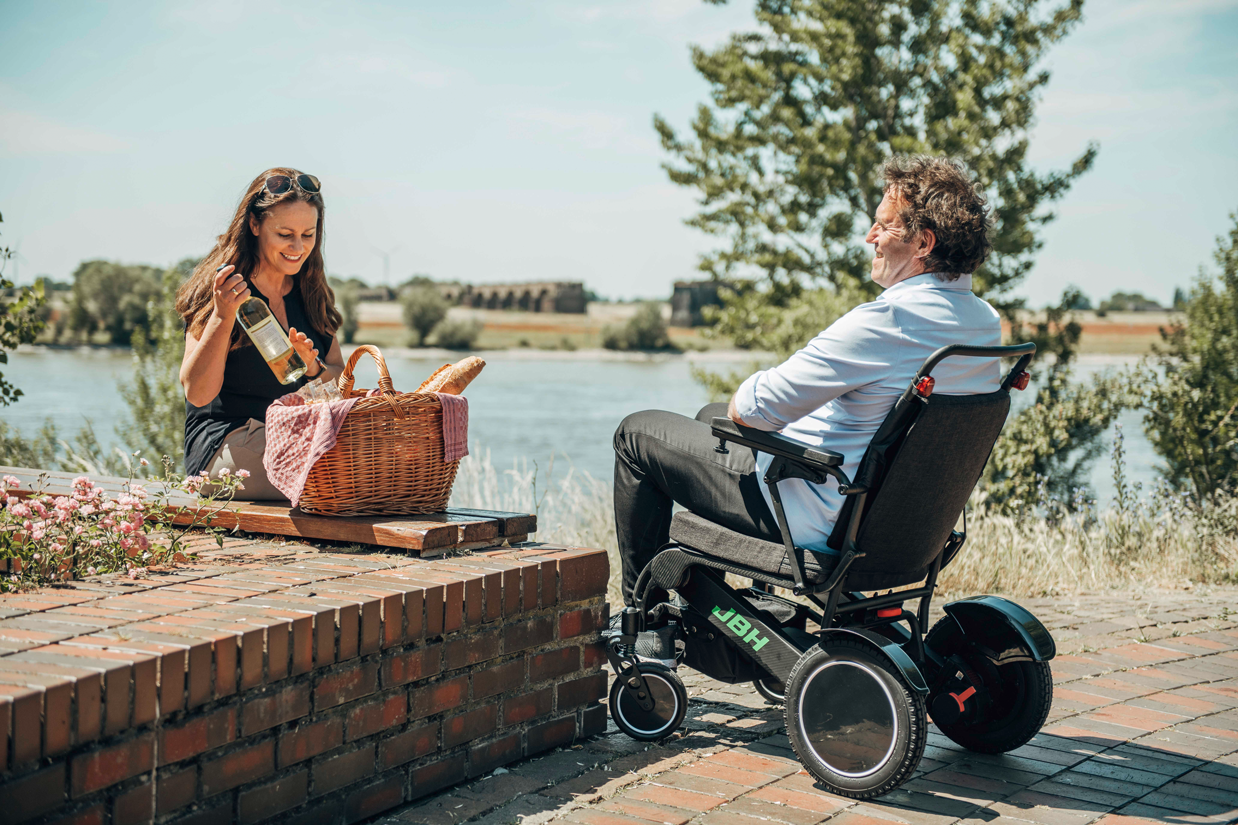 ergoflix Carbon Ausflug am Rhein