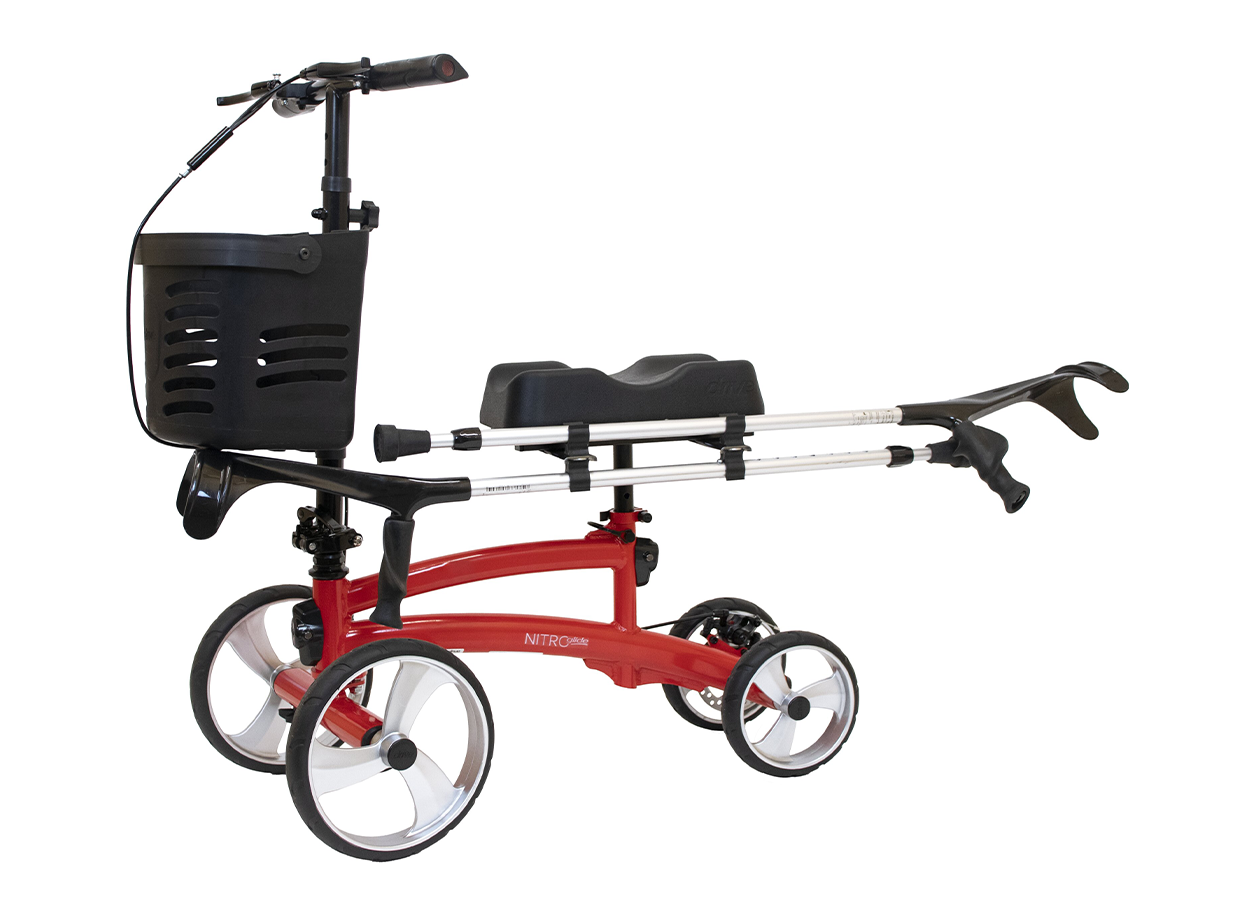 Nitro Glide mit Krückenhalter