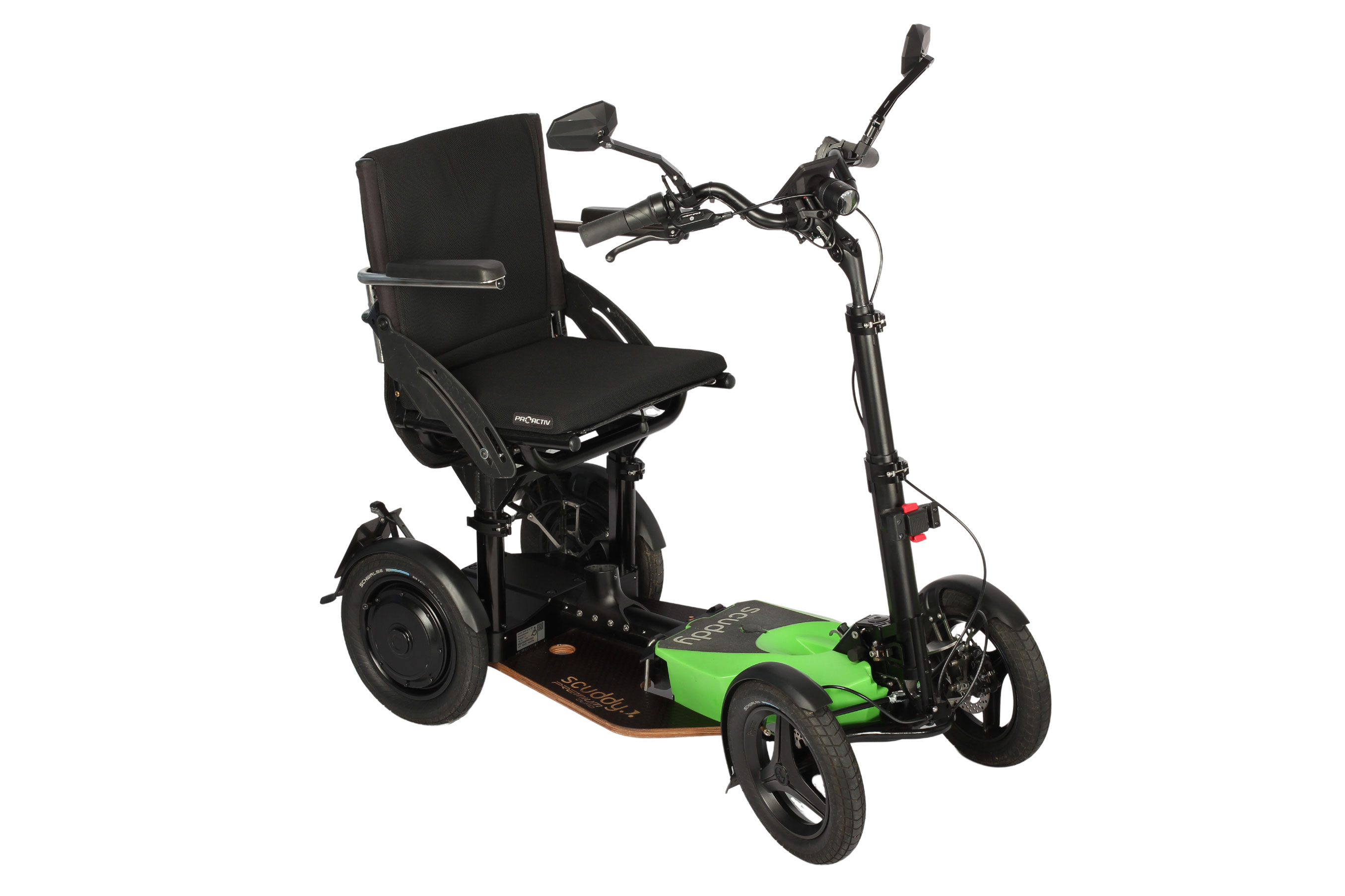 scuddy Premium QUAD mit Armlehne und breitem Sitz