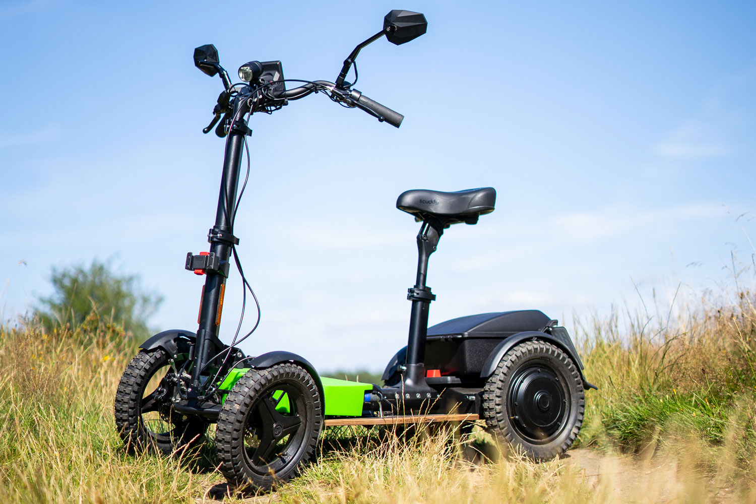 Scuddy Premium QUAD mit stabiler Hinterachskonstruktion