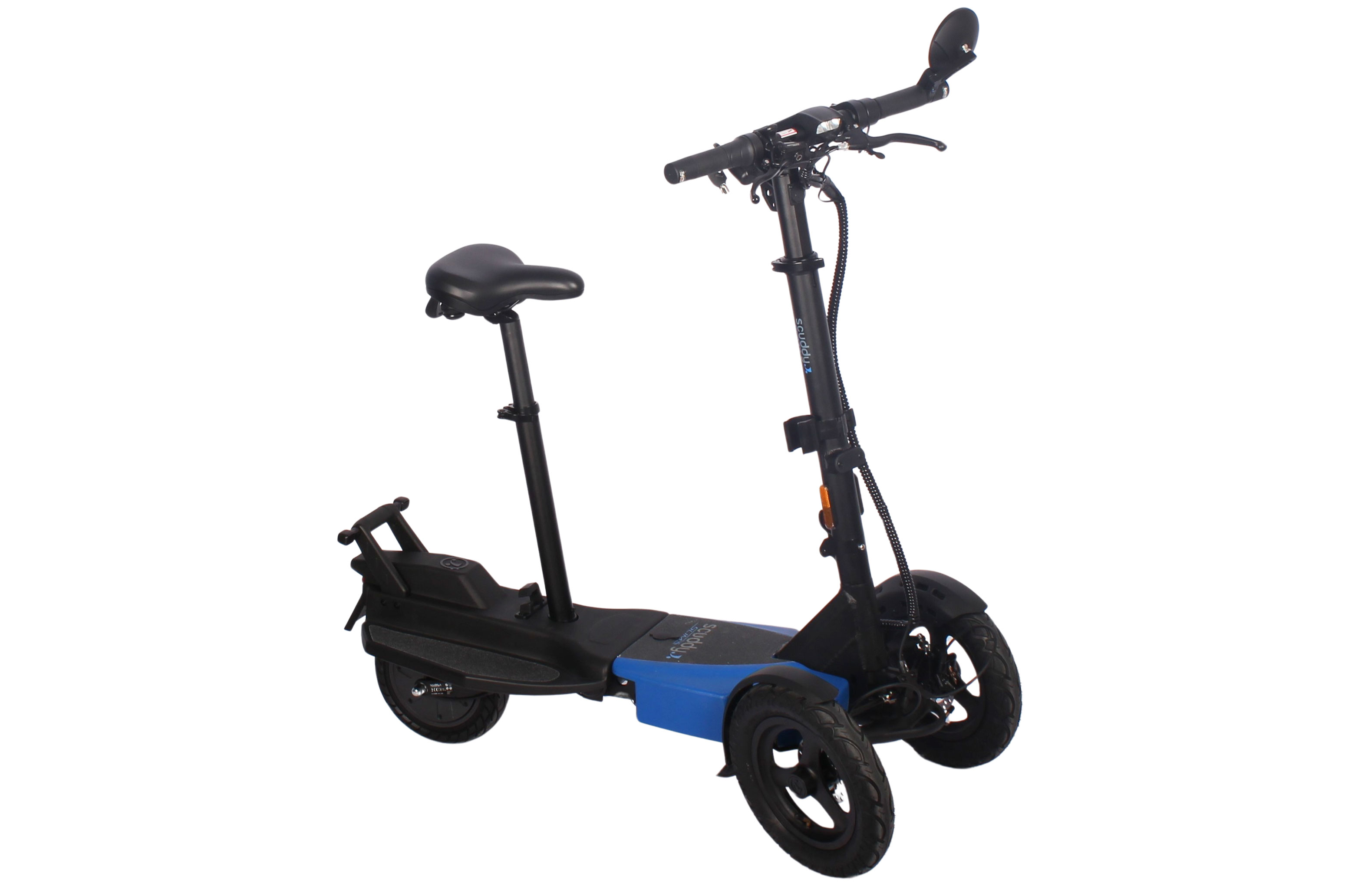 scuddy SlimV4 mit Farbdisplay und Blinkernscuddy