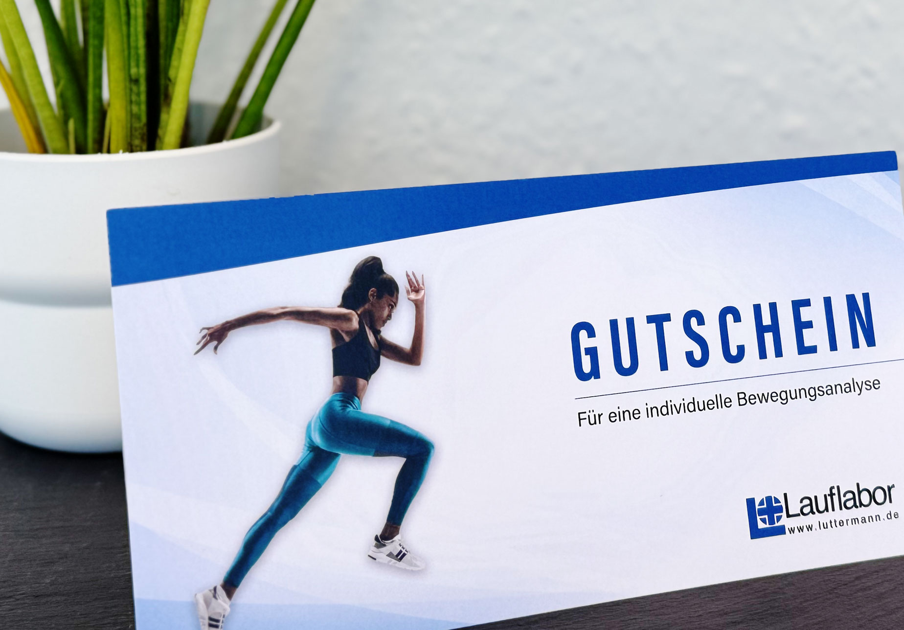 Gutschein für eine individuelle Ganganalyse